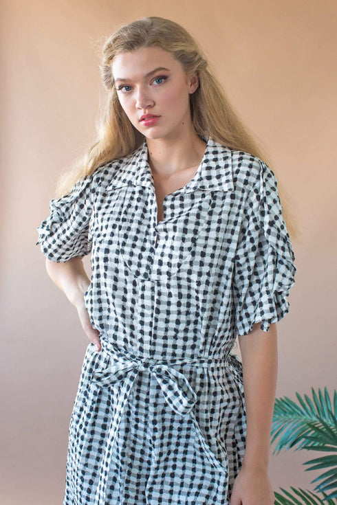 Heather Dress - Checkmate